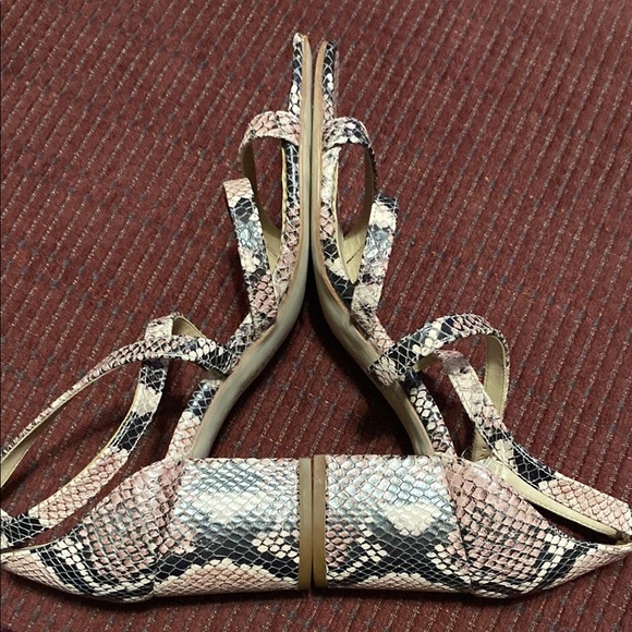 SAM EDELMAN “STACIE”‎ STRAPPY BLOCK HEELS - Picture 6 of 14